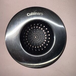 Cuisinart Sink Strainer Stainless Steel Bronze Food Catcher Drain Trap Basket
